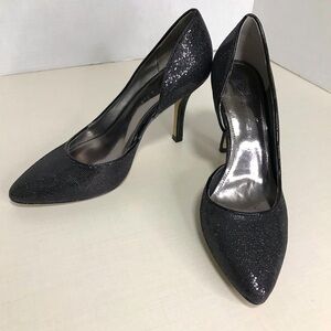 Anne Klein Black Sparkle Pump Size 6M